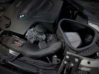 afe track series carbon fiber intake w/pro dry s filter bmw m2 (f87) 16-18 l6-3.0l (t) n55 57-10004d