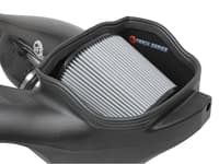afe 17-20 ford f-150/raptor track series carbon fiber cold air intake system with pro dry s filters 57-10010d