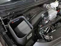 afe 19-20 dodge ram 1500 5.7l track series carbon fiber cold air intake system w/pro dry s filter 57-10011d