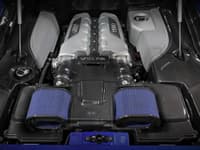 afe 15-21 lamborghini huracan v10-5.2l track series intake system w/ pro 5r filter 57-10012r