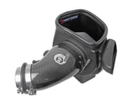 afe 12-21 jeep grand cherokee 6.4l track series carbon fiber cold air intake w/pro dry s filter 57-10014d