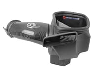 afe 12-21 jeep grand cherokee 6.4l track series carbon fiber cold air intake w/pro dry s filter 57-10014d