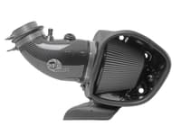 afe 12-21 jeep grand cherokee 6.4l track series carbon fiber cold air intake w/pro dry s filter 57-10014d