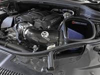 afe 12-21 jeep grand cherokee 6.4l track series carbon fiber cold air intake system w/pro 5r filter 57-10014r