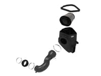 afe 19-23 gm trucks 5.3l/6.2l track series carbon fiber cold air intake system w/ pro dry s filters 57-10015d