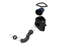 afe 19-23 gm trucks 5.3l/6.2l track series carbon fiber cold air intake system with pro 5r filters 57-10015r