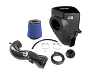 afe 19-23 gm trucks 5.3l/6.2l track series carbon fiber cold air intake system with pro 5r filters 57-10015r