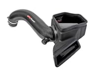 afe 15-19 vw golf r (mkvii) l4-2.0l (t) track series carbon fiber intake system w/ pro dry s filter 57-10016d