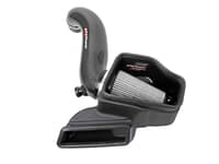 afe 15-19 vw golf r (mkvii) l4-2.0l (t) track series carbon fiber intake system w/ pro dry s filter 57-10016d