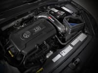 afe 15-19 vw golf r (mkvii) l4-2.0l (t) track series carbon fiber intake system w/ pro 5r filter 57-10016r