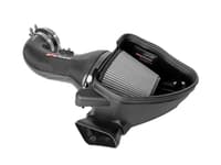 afe 17-12 chevrolet camaro zl1 (6.2l-v8) track series carbon fiber cai system w/ pro-dry s filters 57-10018d