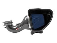 afe 17-12 chevrolet camaro zl1 (6.2l-v8) track series carbon fiber cai system w/ pro 5r filters 57-10018r