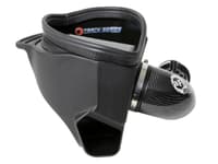 afe 19-22 bmw z4 30i 2.0l (t) track series carbon fiber cold air intake system w/ pro dry s filter 57-10026d