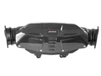 afe 20-23 corvette c8 black series carbon fiber cold air intake system with pro dry s filters 58-10007d