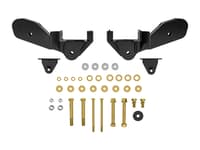 icon 2023 ford f-250/f-350 super duty 4wd, 4-link frame bracket kit 64053