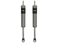 icon 2023-2024 ford f-250/f-350 super duty 4wd, 4.5" lift, front, v.s. 2.5 aluminum series shocks, internal reservoir, pair 67611p