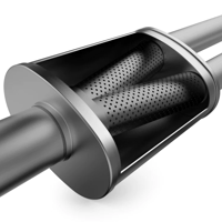 magnaflow 18-22 toyota camry xse 2.5l street series cat-back exhaust w/4in polished quad tips 19494