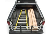 amp research 2004-2018 ford f-150 standard bed bedxtender hd max u-shape design - silver 74813-00a