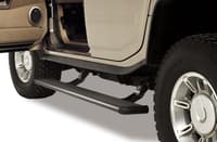 amp research 2003-2009 hummer h2 powerstep - black 75107-01a