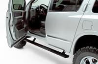 amp research 2004-2015 nissan titan crew/king cabs, armada powerstep - black 75110-01a