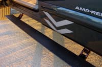amp research 2004-2015 nissan titan crew/king cabs, armada powerstep - black 75110-01a
