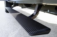 amp research 2014-2018 chevrolet silverado/sierra 1500 crew cab, 15-19 2500/3500 powerstep xl - black 77154-01a