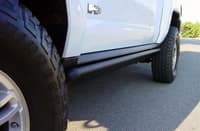 amp research 2005-2010 hummer h3 powerstep - black 75116-01a