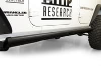 amp research 2007-2018 jeep wrangler jk 4 door powerstep - black 75122-01a