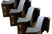 amp research powerstep extension arm kit - compatible w/75101, 75118, 75143, 75104, 75134 - black 75130-01a