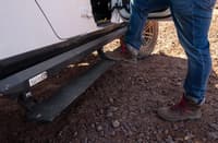 amp research 2020-2022 jeep gladiator powerstep xtreme - black 78135-01a