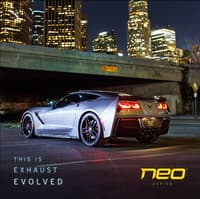 magnaflow 14-19 chevrolet corvette 6.2l v8 neo cat-back exhaust system 19581