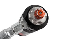 fox 21+ gm 2500/3500 perf elite series 2.5 front adj shocks 1.5-2.5in lift - requires up c/a 883-26-084