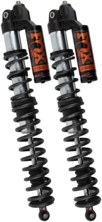 fox 17-20 can-am maverick x3 turbo 2.5 podium rc2 int. bypass shock 7/8in. shaft w/dsc - front set 885-08-119