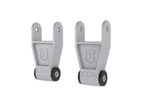 icon 2010-2025 ford f-150, 1" lowering shackle kit 91001