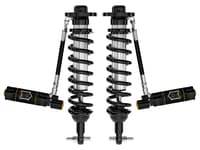 icon 2021-2023 ford f-150 2wd, 0-3" lift, front, v.s. 2.5 series coilovers, remote reservoir w/ cdev, pair 91818e
