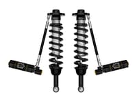 icon 2021-2024 ford f-150 4wd, 2.75-3.5" lift, front, v.s. 2.5 series coilovers, remote reservoir w/ cdev, pair 91825e