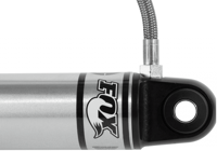 fox 2.0 factory series 8.5in. smooth body remote res. shock w/hrglss eyelet/cap (custom valv) - blk 980-24-031-1