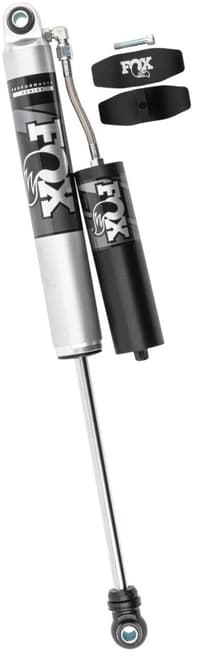 fox 21+ gm 2500/3500 hd 2.0 performance series smooth body reservoir rear shock 0-1in lift 985-24-243