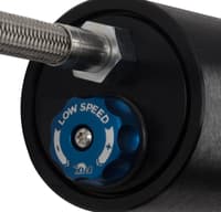 fox 88-19 nissan patrol y60 & y61 2.0 perf series frt remote reservoir shock 0-1.5in lift cd adjuster 985-26-223