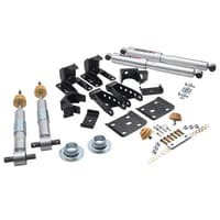 belltech lowering kit 14-17 chevy silverado/sierra 1in to -2in front/4in rear w/ street perf shocks 991sp