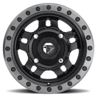 18x8 fuel off-road anza matte black w/ anthracite ring d557 6x120 27mm