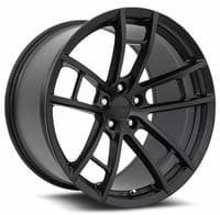 20x11 mrr m392 charger/challenger daytona ta392 replica wheels satin black (flow formed) 5x115 24mm