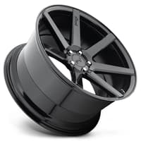 20x9 niche verona all gloss black m168 5x112 40mm