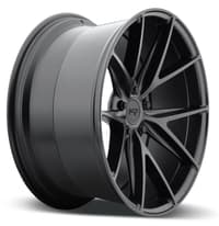 18x8 niche misano satin black m117 5x4.5/114.3 40mm