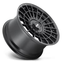 19x8.5 rotiform las-r matte black r142 5x100 5x112 45mm