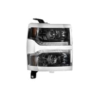 morimoto xb led headlights: chevrolet silverado 1500 (14-15) (pair / asm) lf543