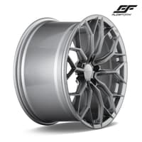 (huge savings) 19x10 ace alloy aff09 brushed face w/ space grey tint (flow formed) (custom)