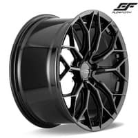 (huge savings) 19x8.5 ace alloy aff09 gloss piano black (flow formed) (custom)