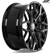 (huge savings) 22x10 ace alloy aff03 gloss piano black (flow formed) (custom)