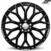 (huge savings) 22x10 ace alloy aff03 gloss piano black (flow formed) (custom)